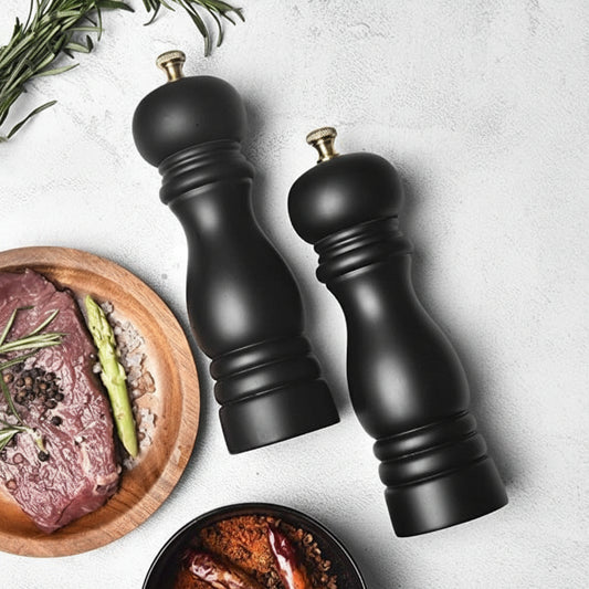 Black Wood Salt and Pepper Mills