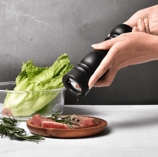 Black Wood Salt and Pepper Mills